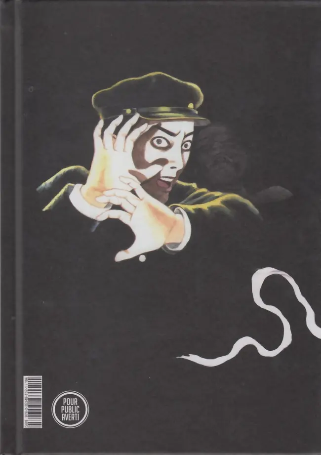Verso de l'album Docteur Inugami