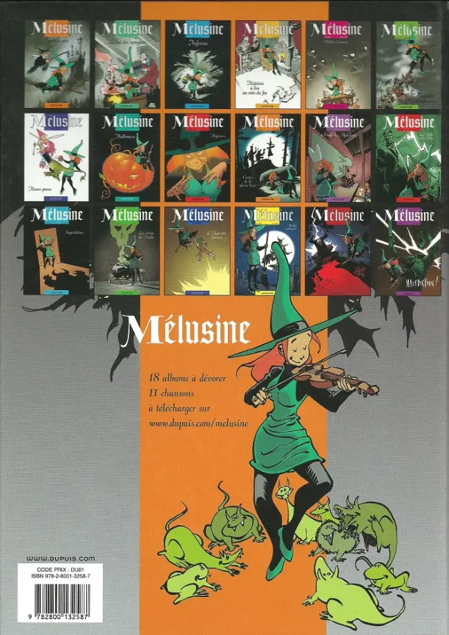 Verso de l'album Mélusine Tome 10 Contes de la pleine lune