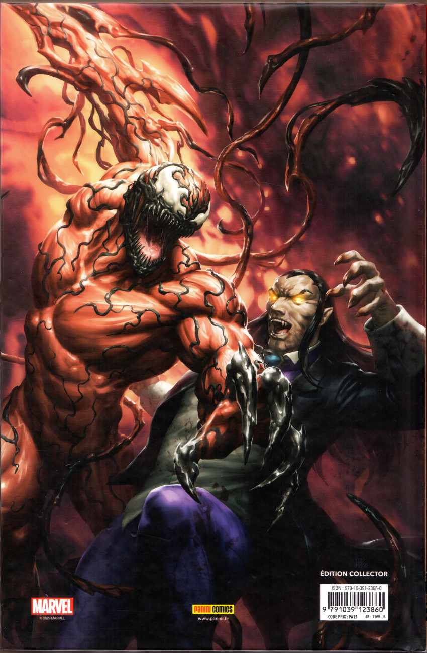 Verso de l'album Venom & Carnage - Summer of Symbiotes Volume 1/3