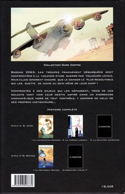 Verso de l'album Synchronicity Archive 1 Le protocole Waynes