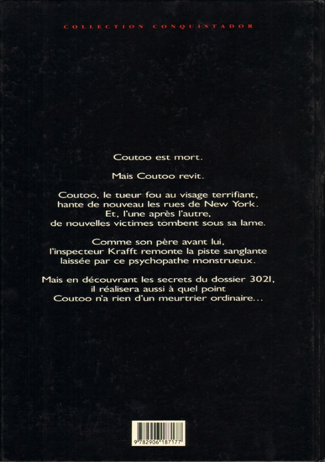 Verso de l'album Coutoo
