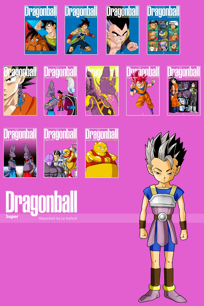 Verso de l'album Dragon Ball Super Tome 8 Le tournoi commence !
