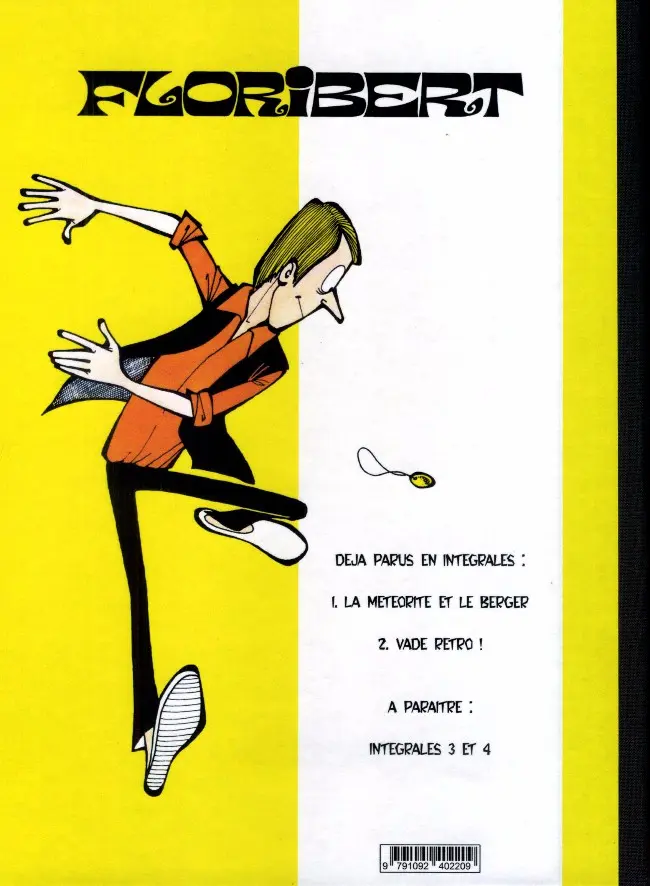 Verso de l'album Floribert Tome 2 Vade retro !