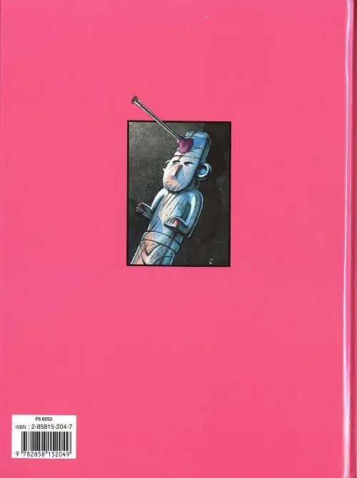 Verso de l'album Litteul Kévin Tome 3