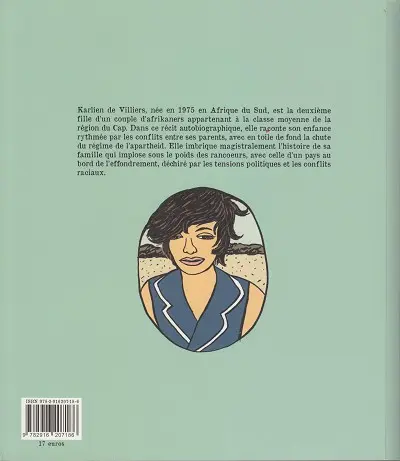 Verso de l'album Ma mère était une très belle femme