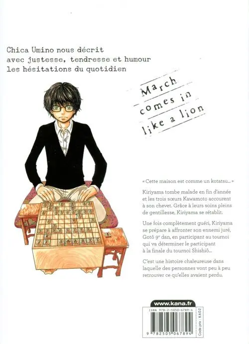 Verso de l'album March comes in like a lion 3
