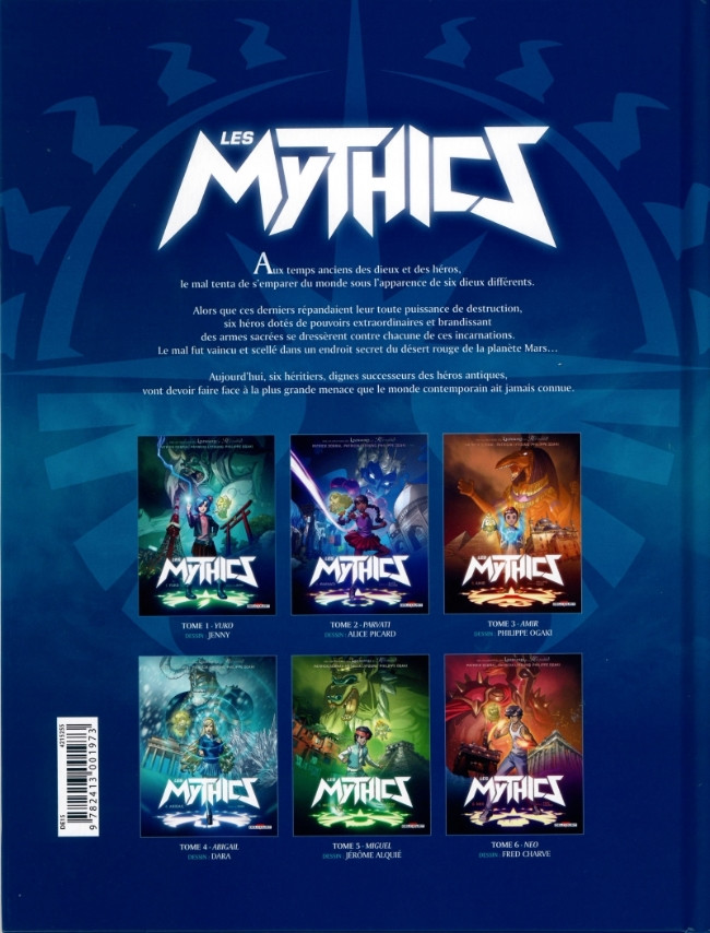 Verso de l'album Les Mythics Tome 6 Neo