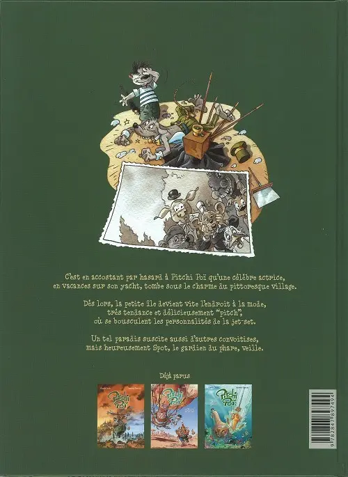 Verso de l'album Pitchi Poï Tome 3 Baby Belle