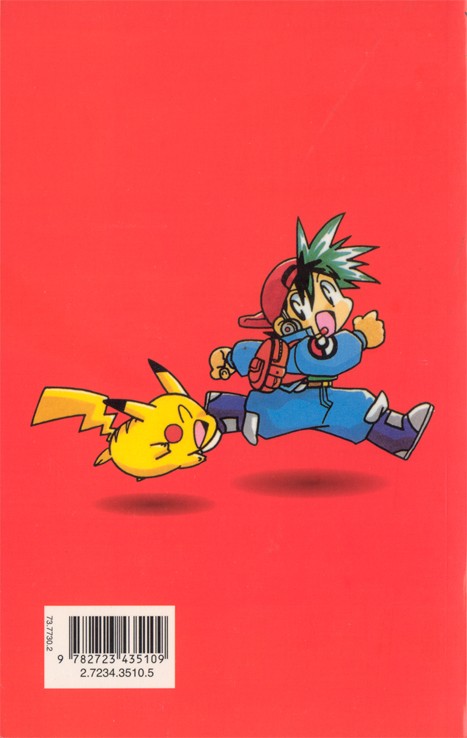 Verso de l'album Pokémon Tome 1