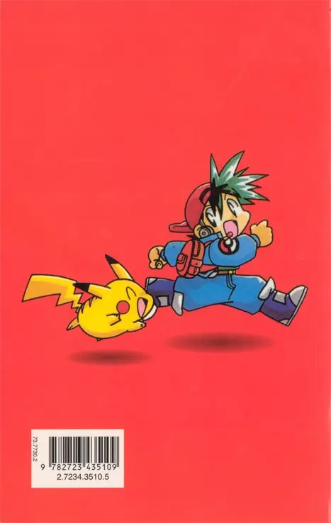 Verso de l'album Pokémon Tome 1