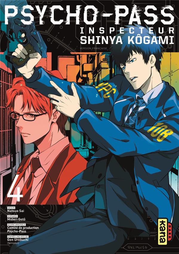 Couverture de l'album Psycho-Pass - Inspecteur Shinya Kôgami 4