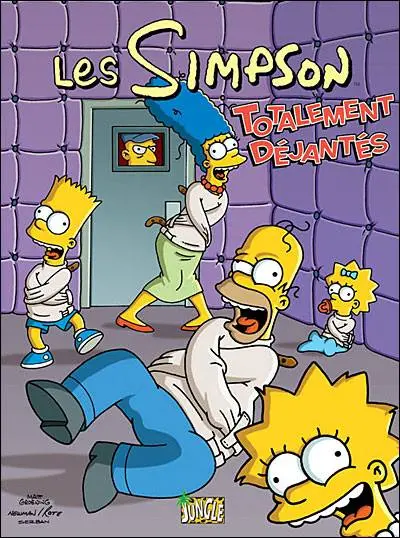 Couverture de l'album Les Simpson Tome 4 Totalement déjantés