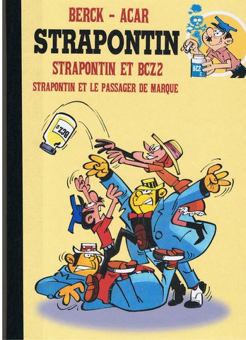 Couverture de l'album Strapontin Tome 6 Strapontin et le BCZ2 - Strapontin et le passager de marque.