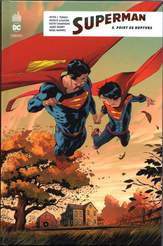 Couverture de l'album Superman Rebirth Tome 5 Point de rupture