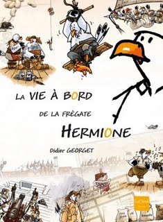 Couverture de l'album La Vie à bord de la frégate Hermione