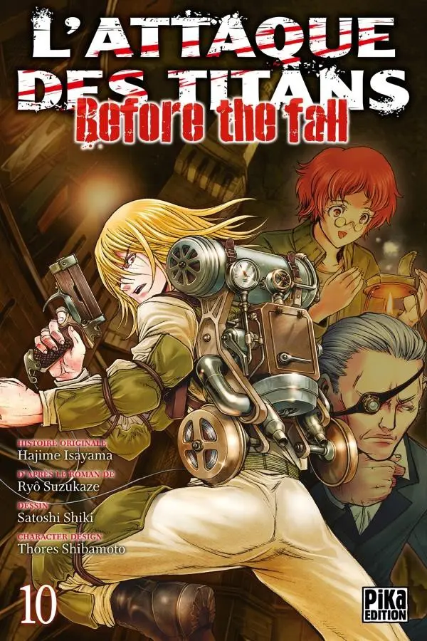 Couverture de l'album L'Attaque des Titans - Before The Fall 10