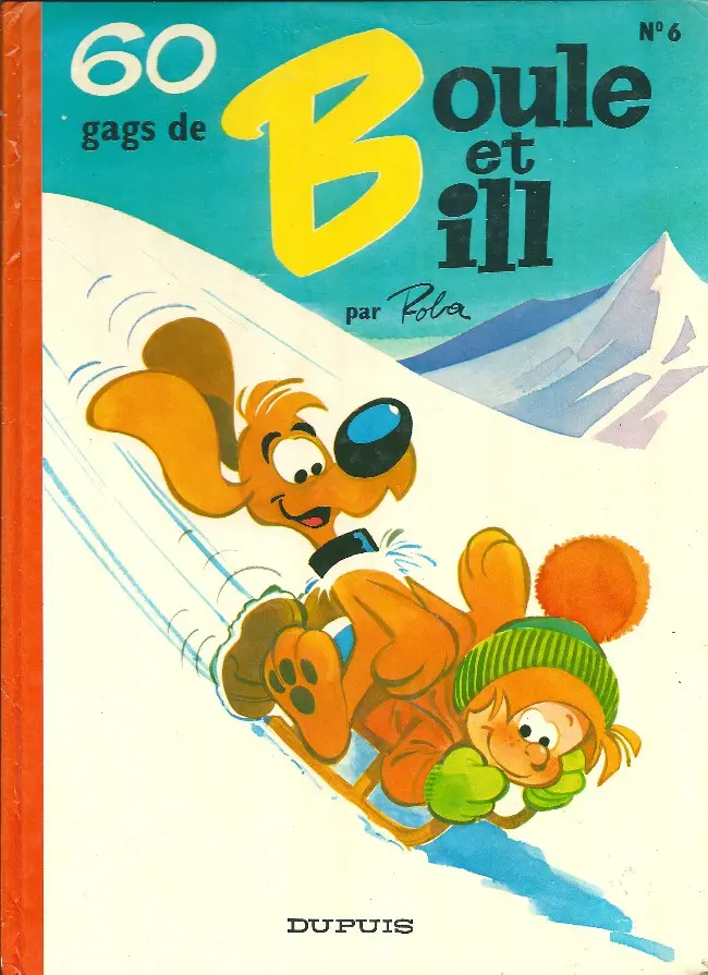Couverture de l'album Boule & Bill Tome 6 60 gags de Boule et Bill