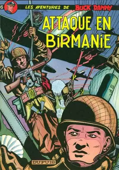 Couverture de l'album Buck Danny Tome 6 Attaque en Birmanie