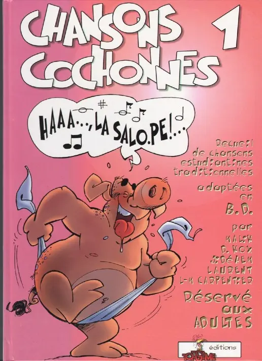 Couverture de l'album Chansons cochonnes Tome 1