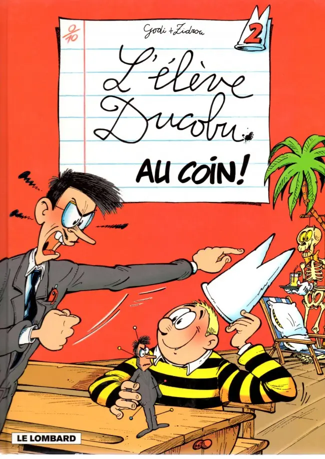 Couverture de l'album L'Élève Ducobu Tome 2 Au coin !