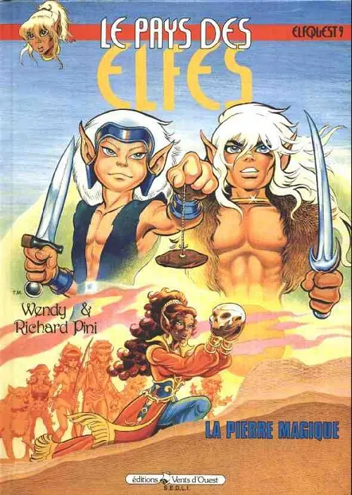 Couverture de l'album ElfQuest - La Fantastique quête des elfes Tome 9 La pierre magique
