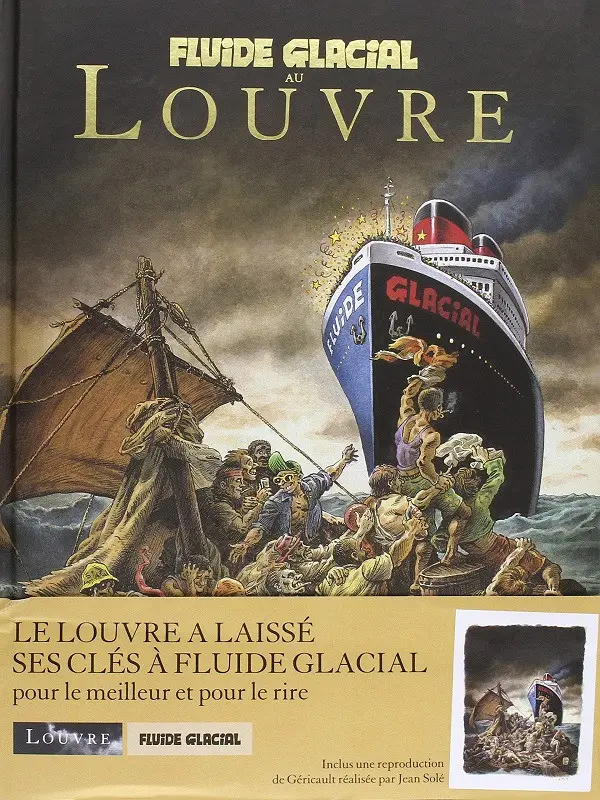 Couverture de l'album Fluide glacial au Louvre
