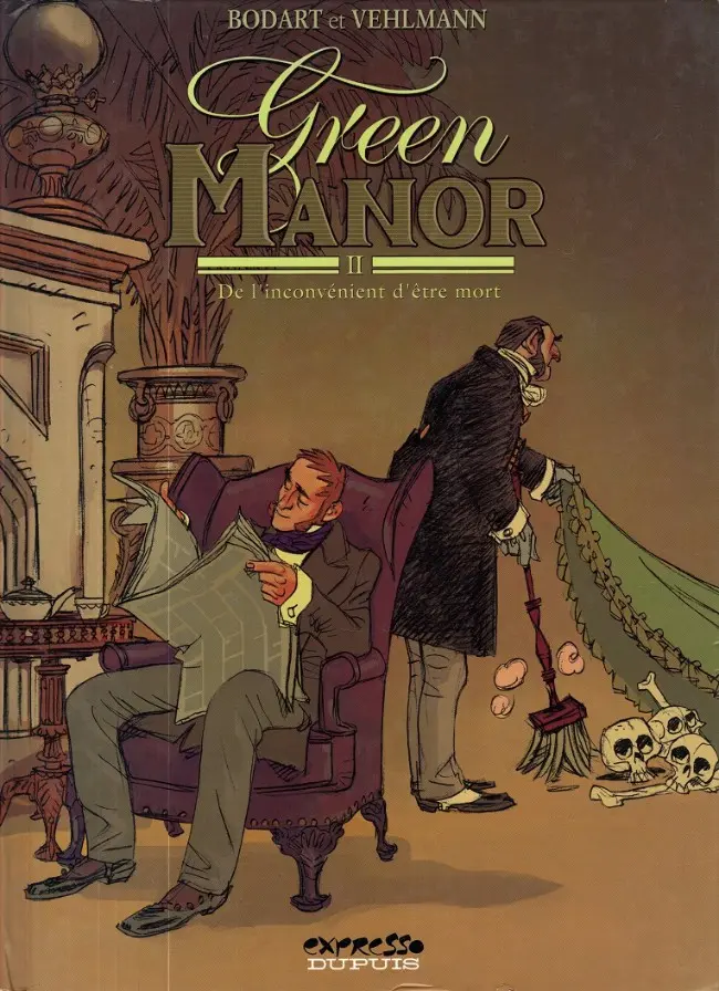 Couverture de l'album Green Manor Tome 2 De l'inconvénient d'être mort