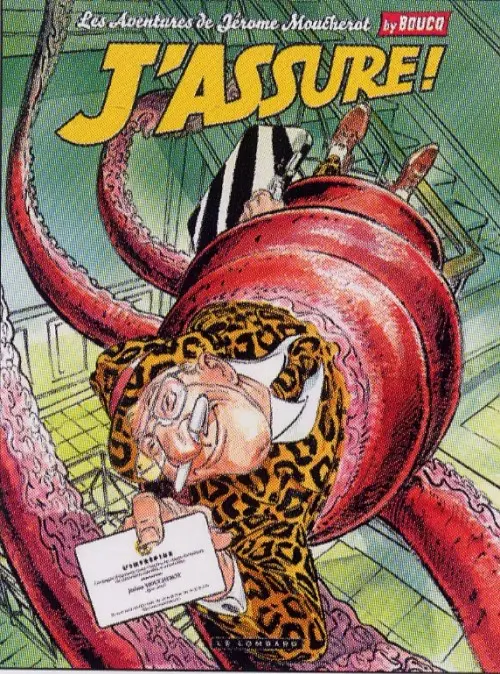 Couverture de l'album Les Aventures de Jérôme Moucherot Tome 4 J'assure !