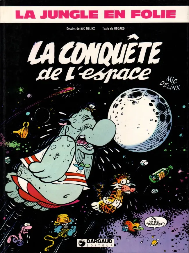 Couverture de l'album La Jungle en folie Tome 3 La conquête de l'espace