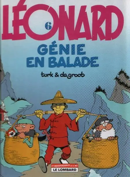 Couverture de l'album Léonard Tome 6 Génie en balade