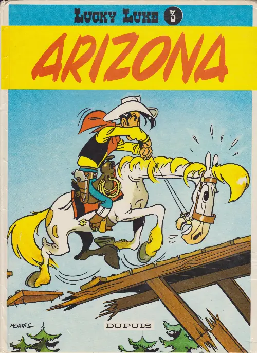 Couverture de l'album Lucky Luke Tome 3 Arizona