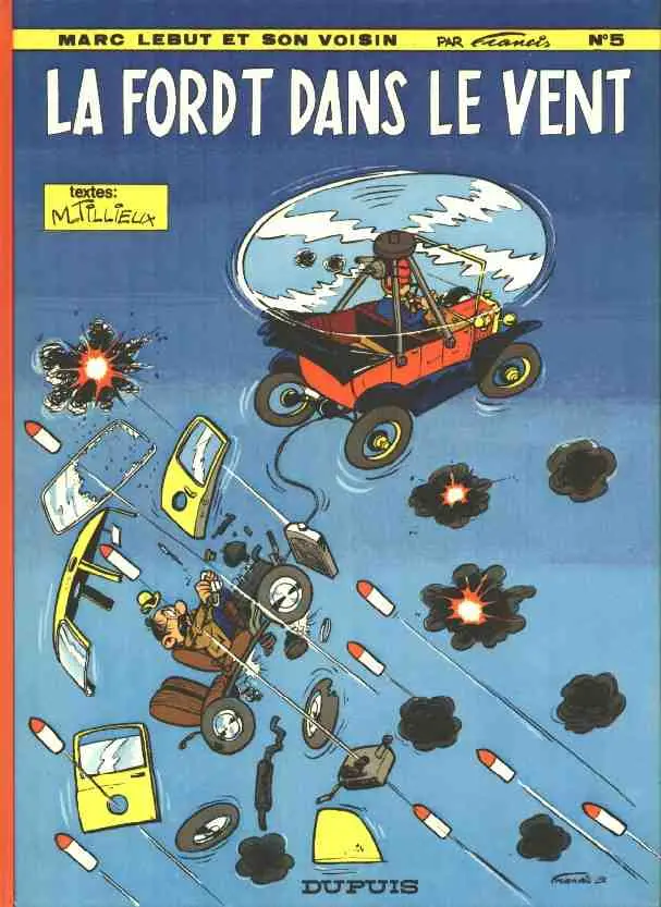 Couverture de l'album Marc Lebut et son voisin Tome 5 La Ford T dans le vent