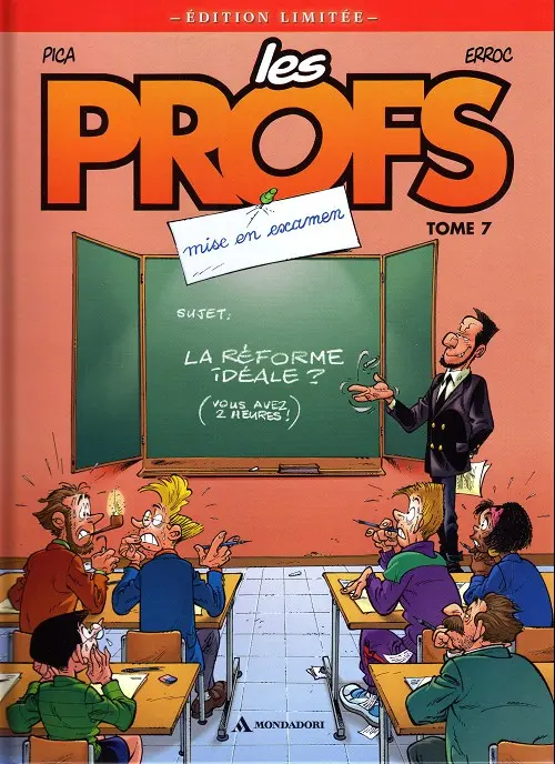 Couverture de l'album Les Profs Tome 7 Mise en examen