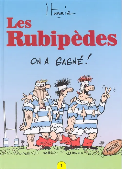 Couverture de l'album Les Rubipèdes Tome 1 On a gagné !