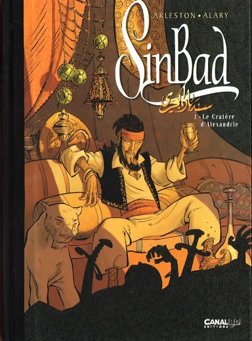 Couverture de l'album SinBad Tome 1 Le Cratère d'Alexandrie