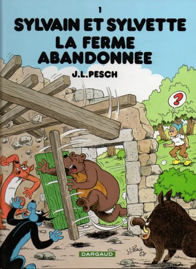 Couverture de l'album Sylvain et Sylvette Tome 1 La ferme abandonnée