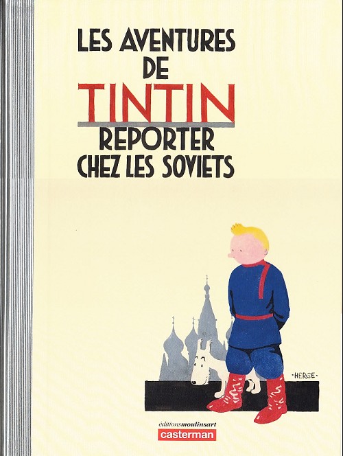 Couverture de l'album Tintin Tome 1 Reporter chez les Soviets