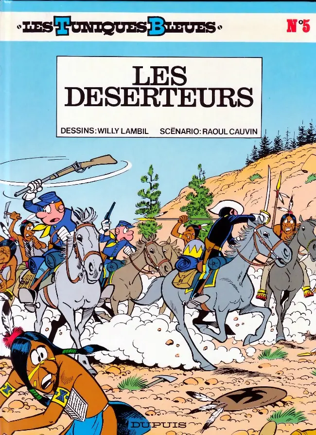 Couverture de l'album Les Tuniques Bleues Tome 5 Les déserteurs