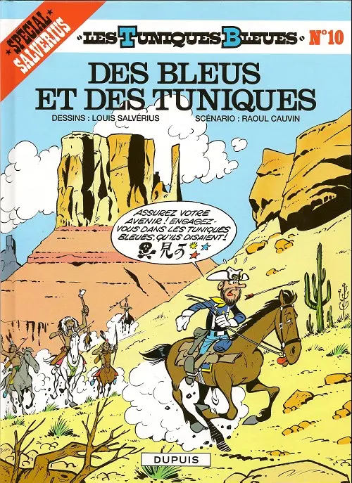 Couverture de l'album Les Tuniques Bleues Tome 10 Des bleus et des tuniques