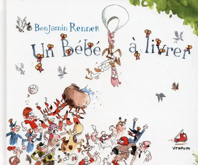 Couverture de l'album Un bébé à livrer