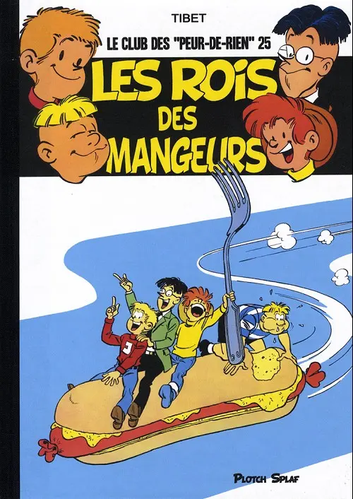 Couverture de l'album Le Club des Peur-de-rien Tome 14 Les rois des mangeurs