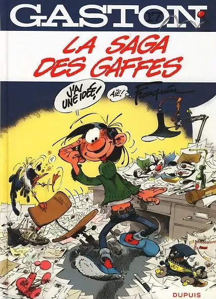 Couverture de l'album Gaston Tome 17 La saga des gaffes