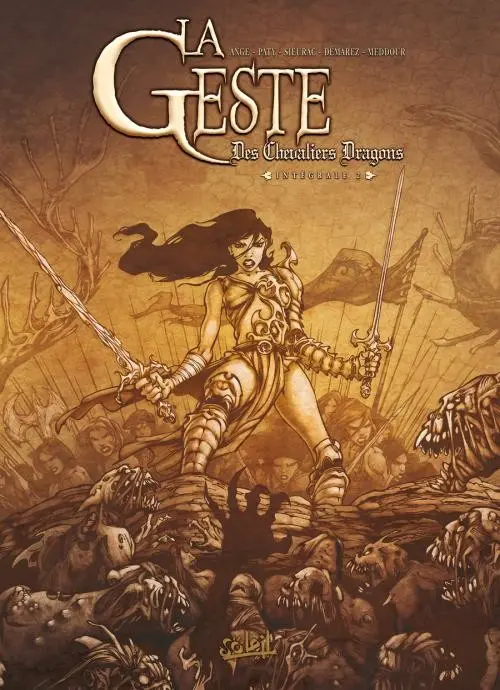 Couverture de l'album La Geste des Chevaliers Dragons Intégrale 2