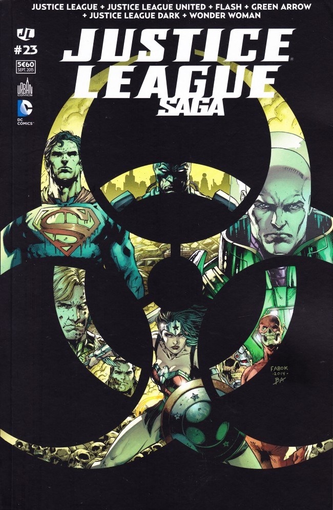 Couverture de l'album Justice League Saga #23