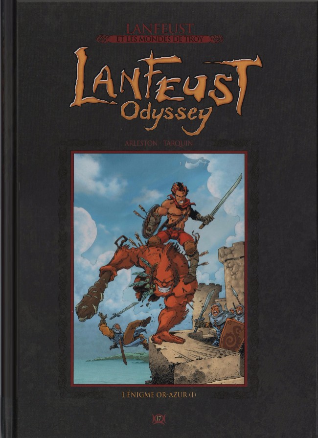 Couverture de l'album Lanfeust Odyssey Tome 17 L'énigme Or-Azur (I)