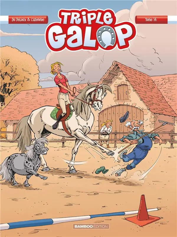 Couverture de l'album Triple galop Tome 14