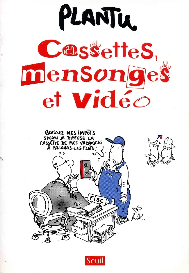 Couverture de l'album Cassettes, mensonges et vidéo