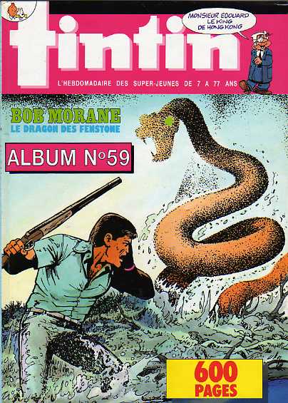 Couverture de l'album Tintin N° 59