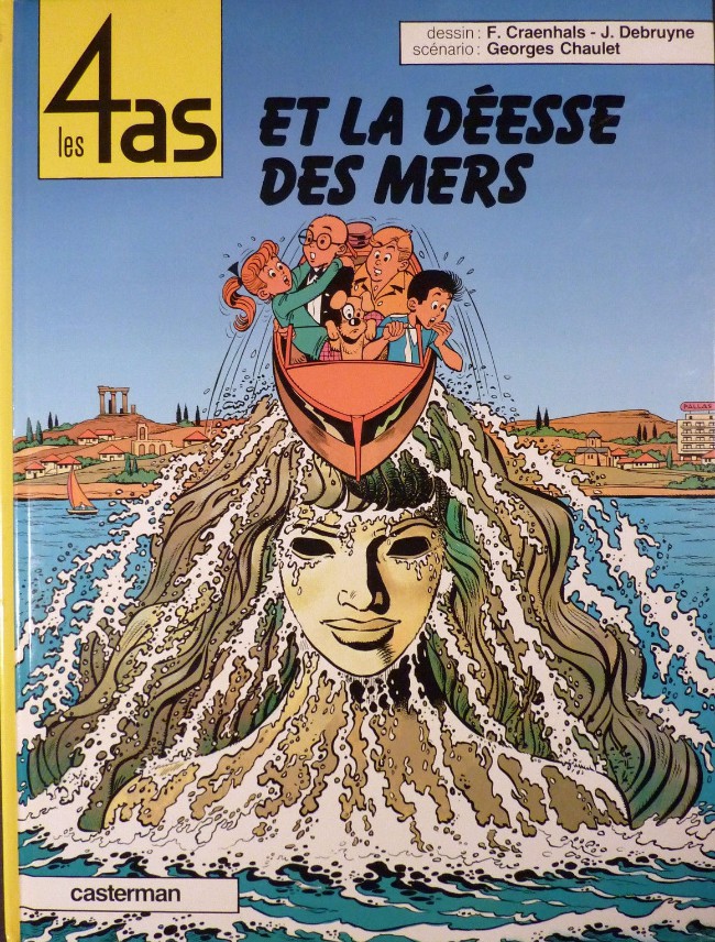 Couverture de l'album Les 4 as Tome 25 Les 4 as et la déesse des mers