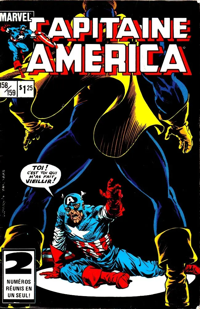 Couverture de l'album Capitaine America Tome 158 Tout s'écroule !